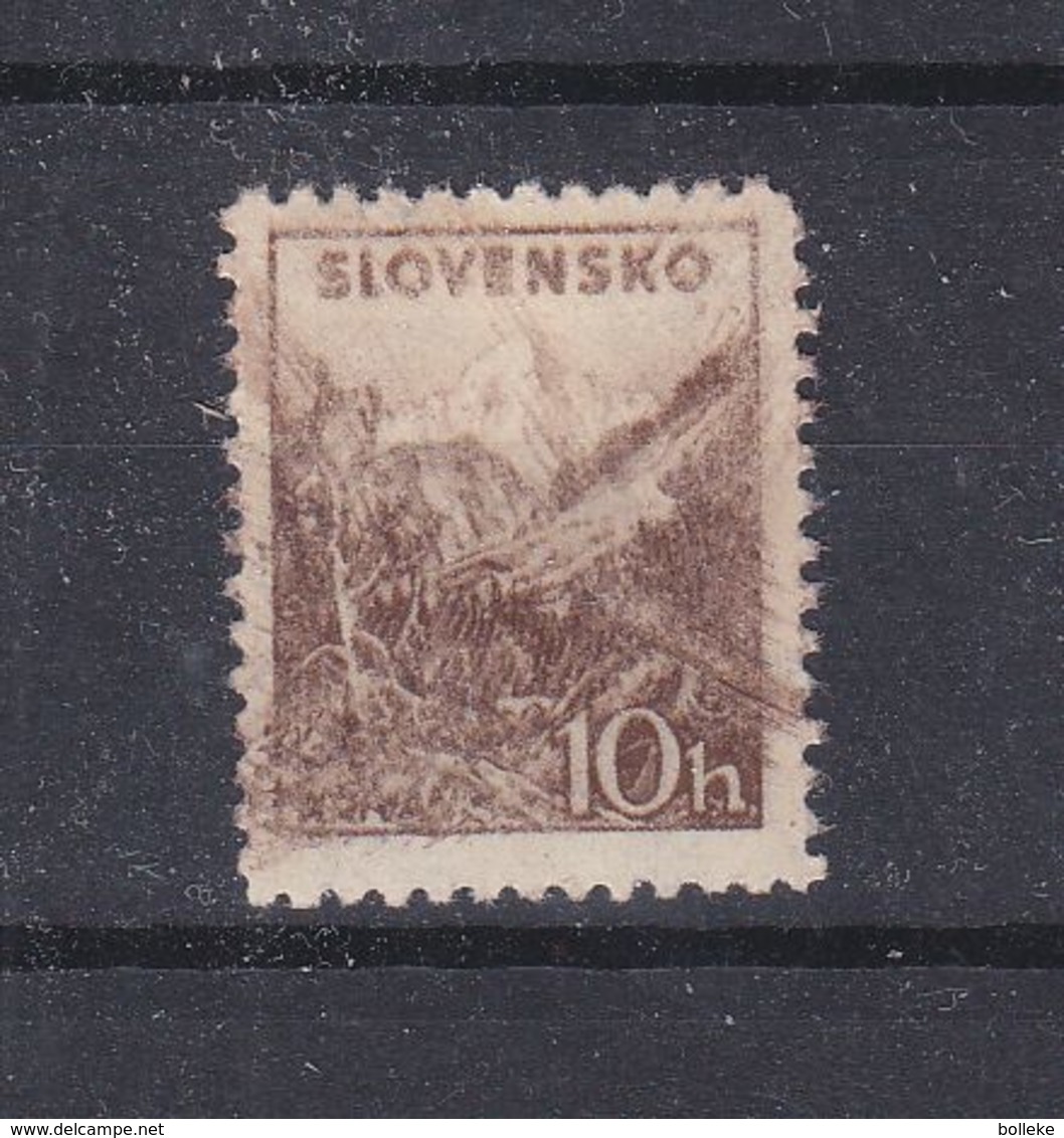 Slovaquie - Yvert 40 ** - Impression Floue - Voir Lignes - Unused Stamps