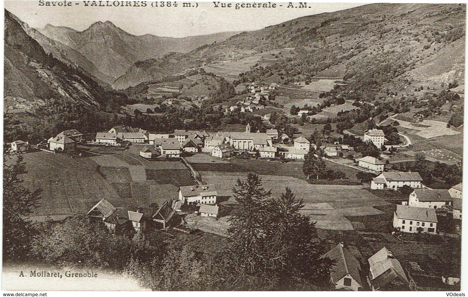 CPA - France - (73) Savoie - Valloires - Vue Générale - Autres & Non Classés