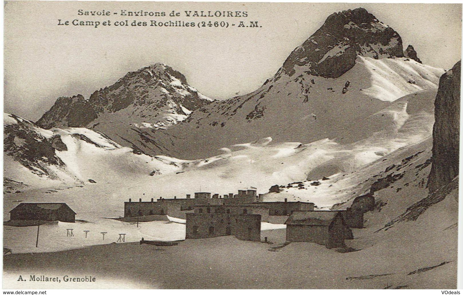 CPA - France - (73) Savoie - Valloires - Le Camp Et Col Des Rochilles - Autres & Non Classés