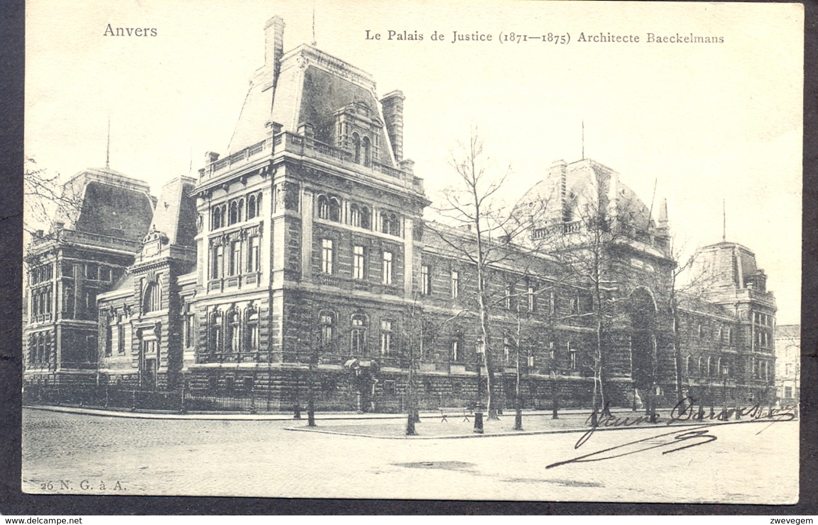 ANVERS - Le Palais De Justice - Antwerpen