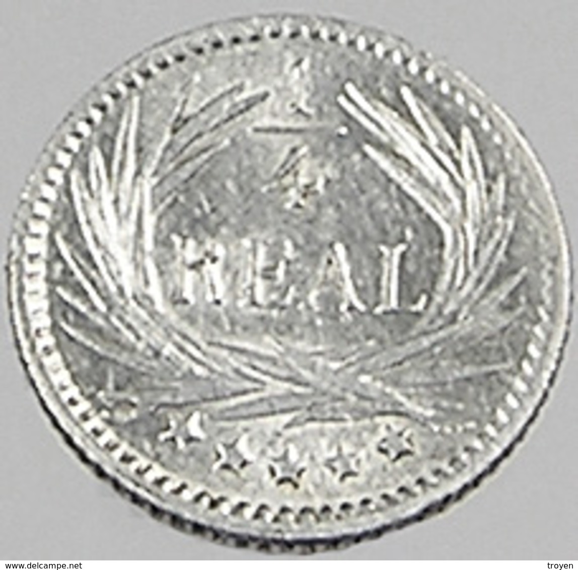 1/4 Réal - Guatemala - 1896 - Argent - Sup - - Guatemala