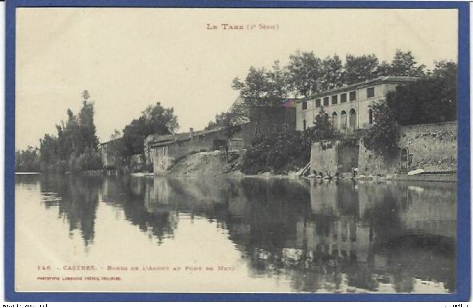 CPA Tarn 81 Castres écrite - Castres