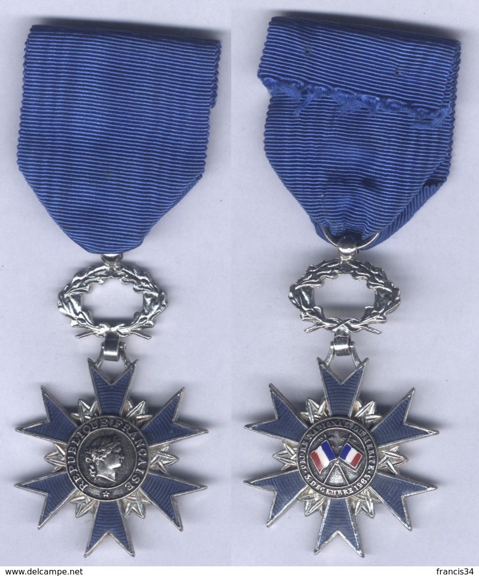 Médaille De Chevalier De L'Ordre National Du Mérite - France