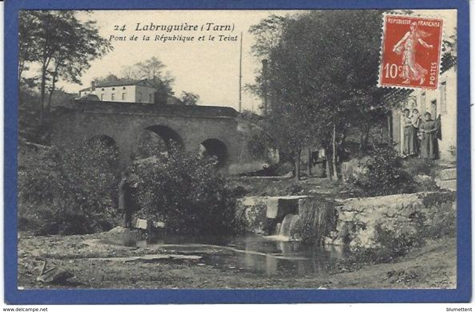 CPA Tarn 81 Labruguière Circulé - Labruguière