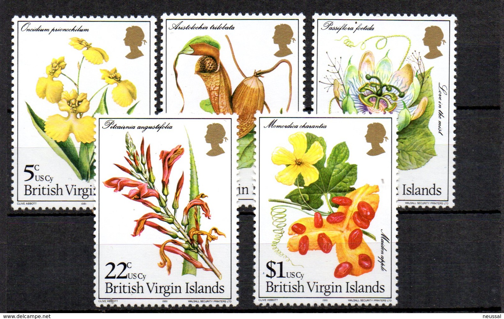 Serie Nº 408/12 British Virgin - British Virgin Islands