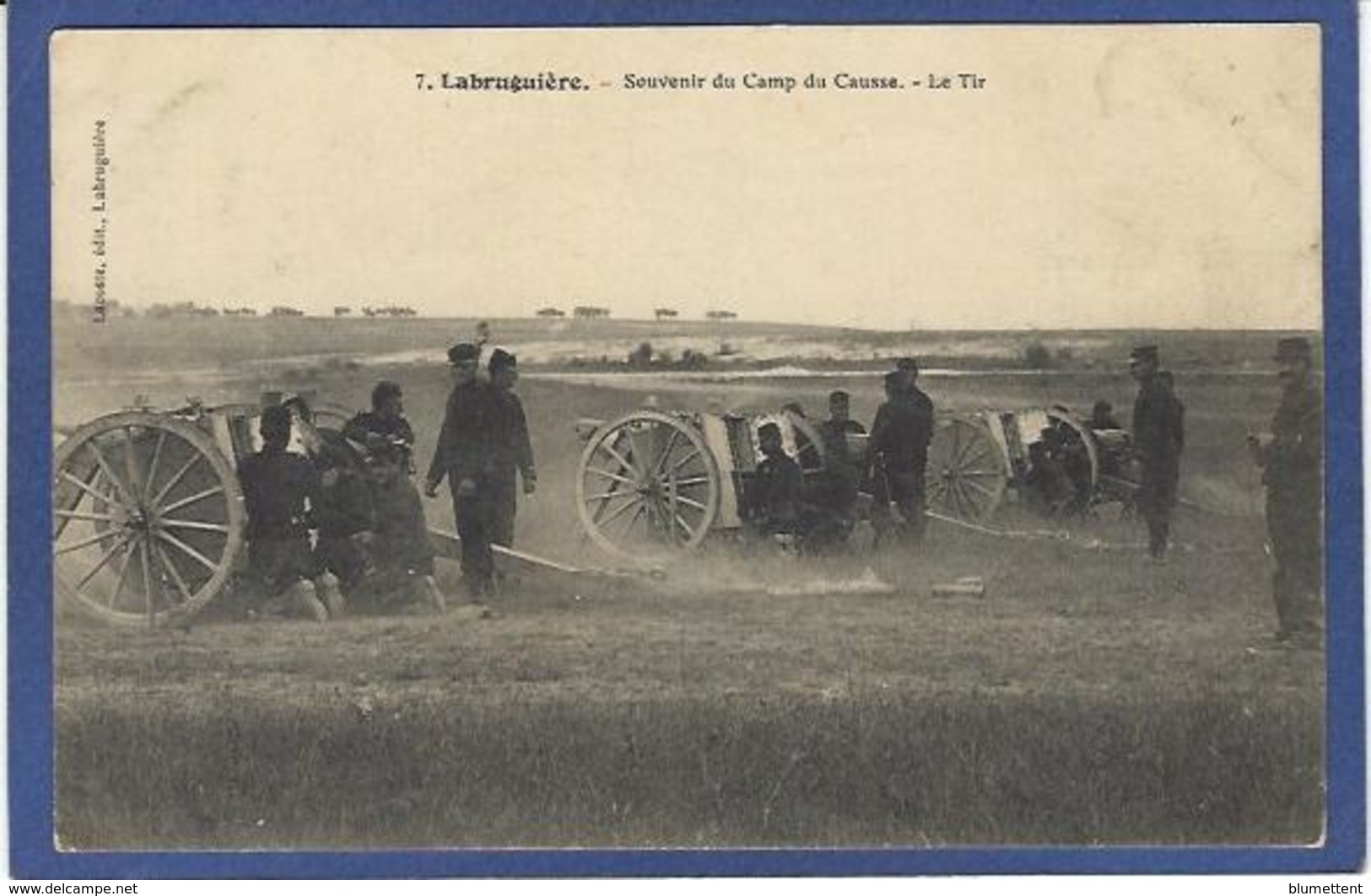 CPA Tarn 81 Labruguière Circulé Militaria - Labruguière