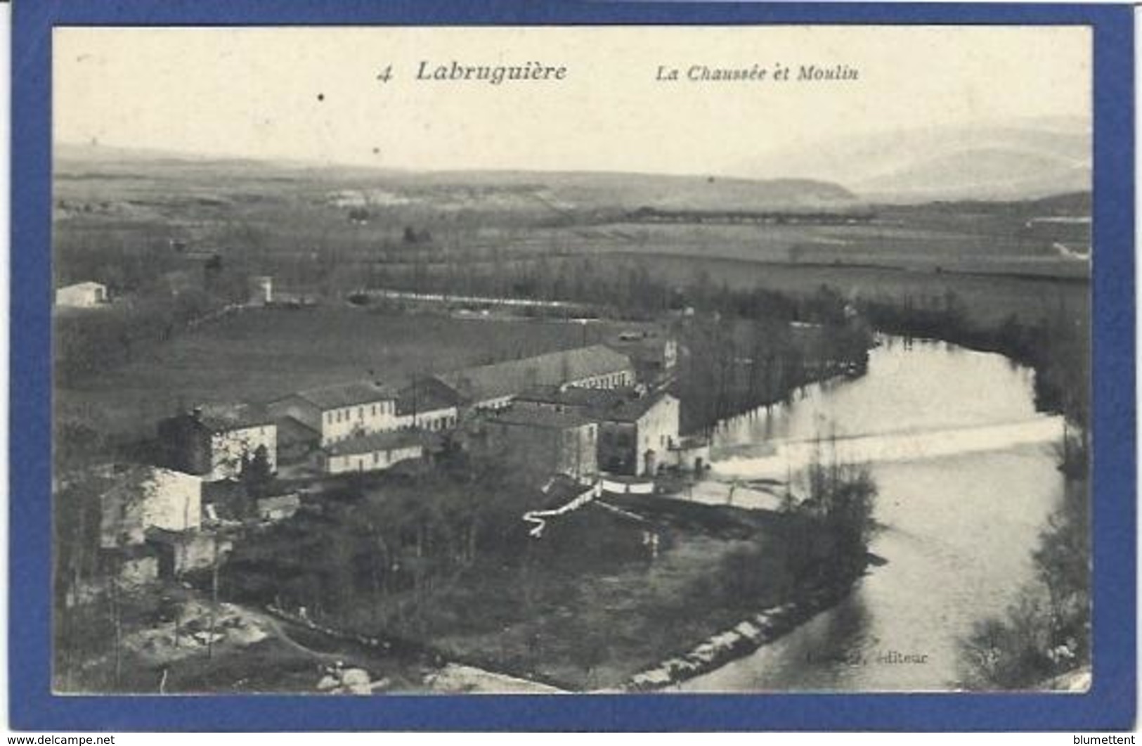 CPA Tarn 81 Labruguière Circulé Moulin - Labruguière