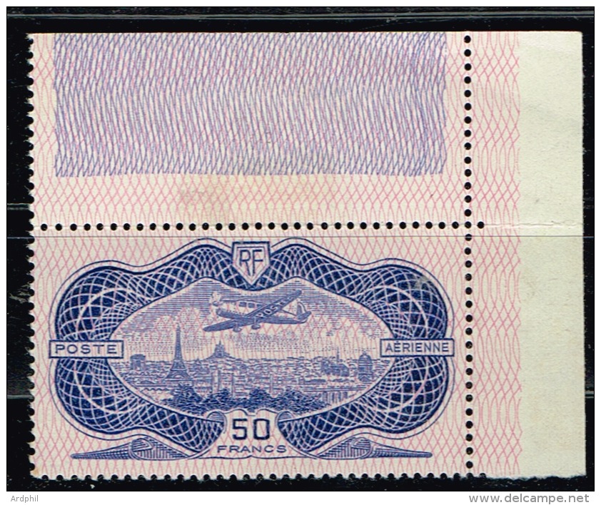 A2b-N°15 Nf ** Charnière Sur Bord De Feuille. Signé ROUMET - 1927-1959 Mint/hinged