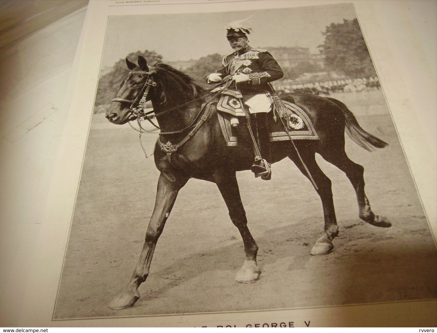 PHOTO DU ROI GEORGE V 1936 - Non Classificati