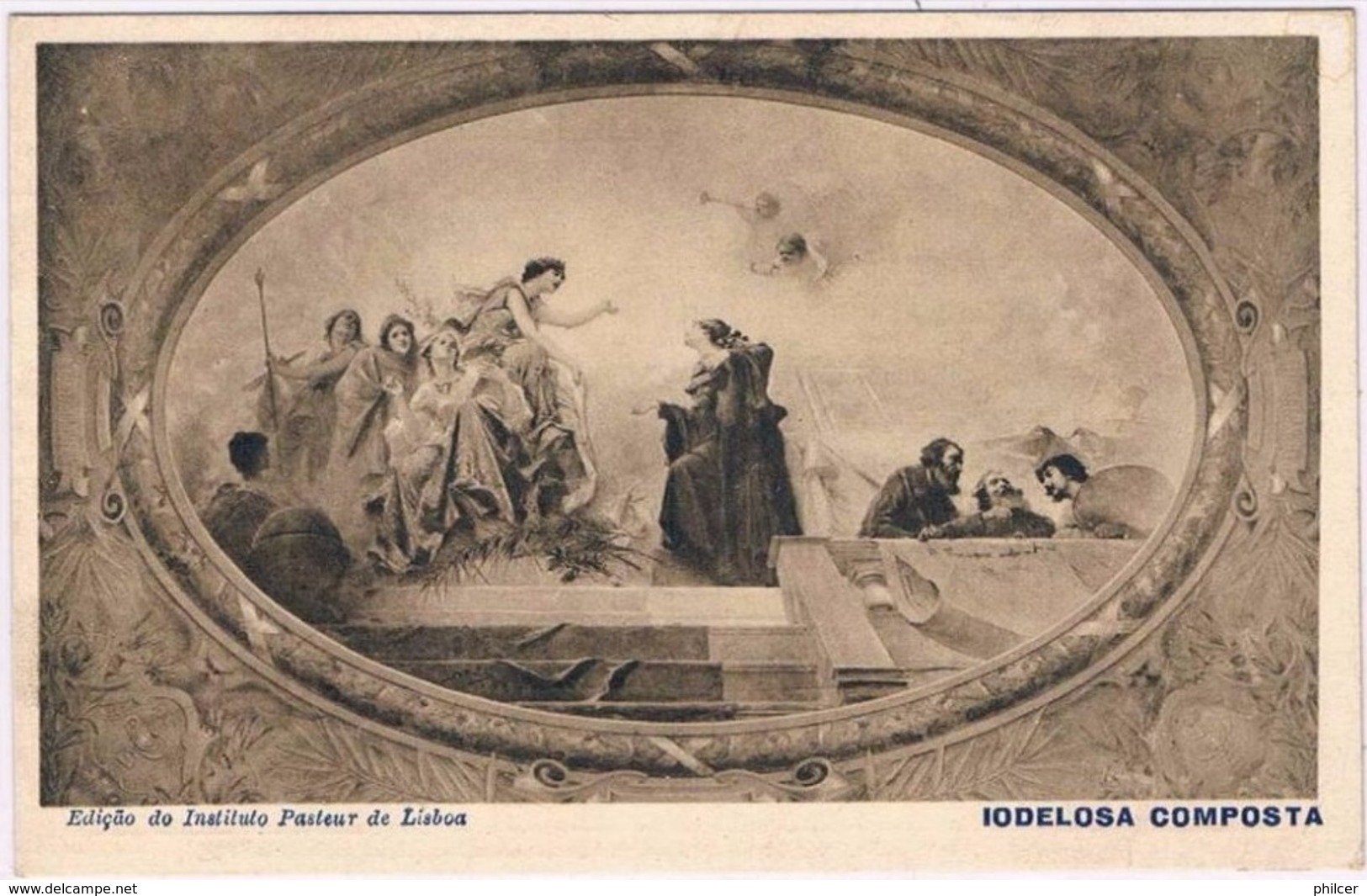 Portugal, Bilhete Postal Edição Instituto Pasteur De Lisboa - Iodelosa Composta - Lisboa