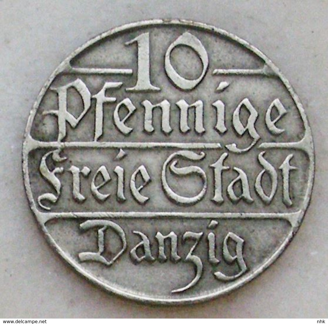 Danzig 10 Pfennige 1923 - Other & Unclassified