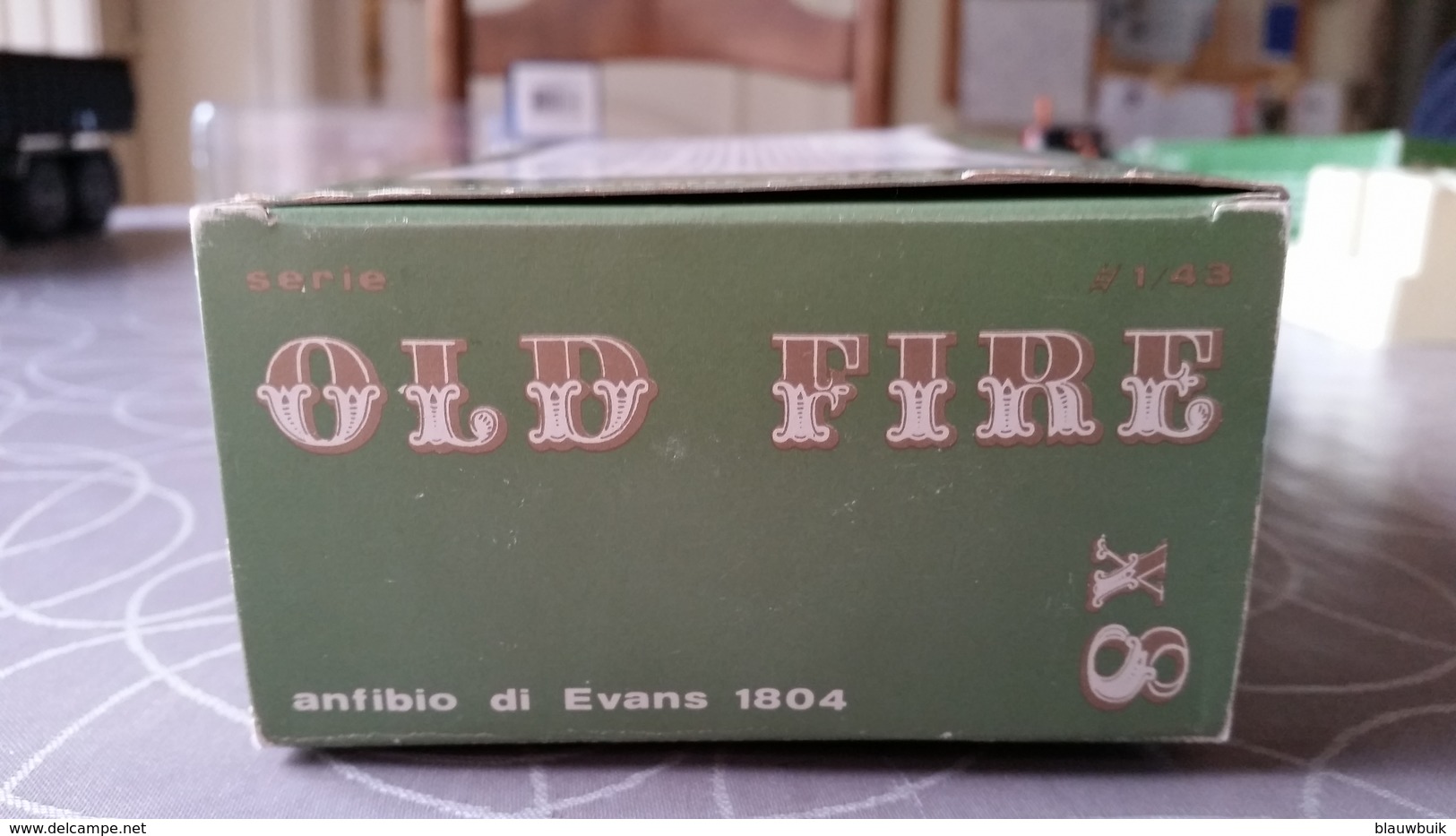 Brumm Old Fire Series X8 ANFIBIO A VAPORE Di EVANS1804 1:43 - Brumm