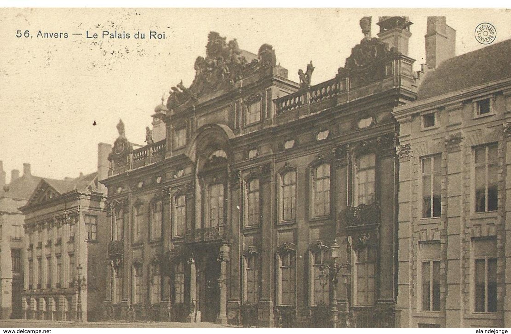 Antwerpen - Anvers - 56 - Le Palais Du Roi - G. Hermans - 1908 - Antwerpen