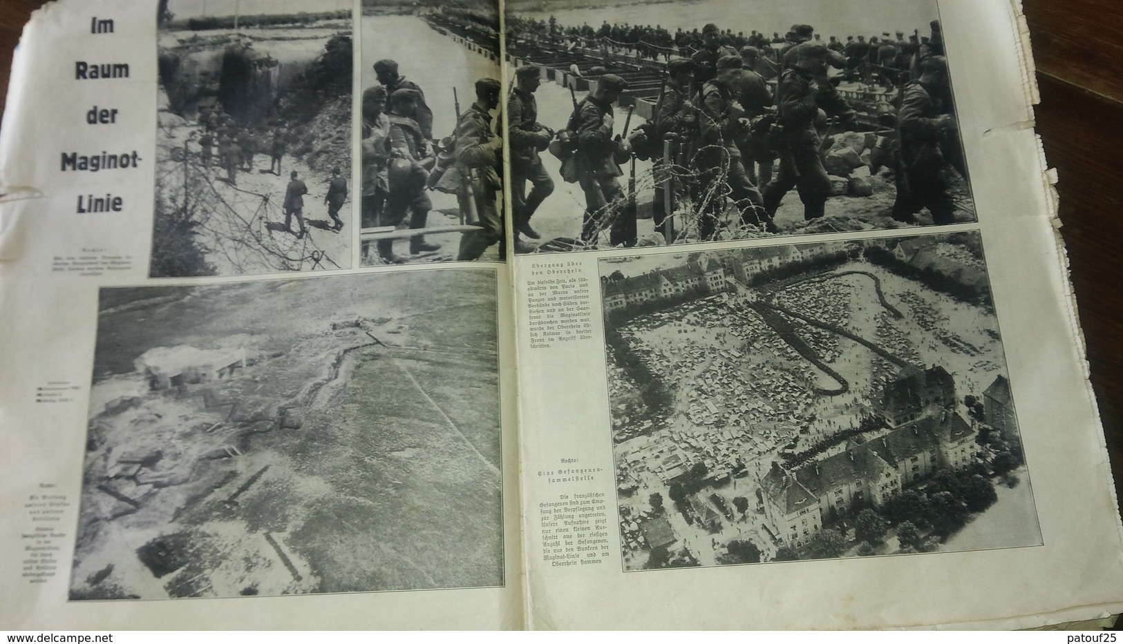 Journal Allemand Guerre Propagande 1940 - Historical Documents