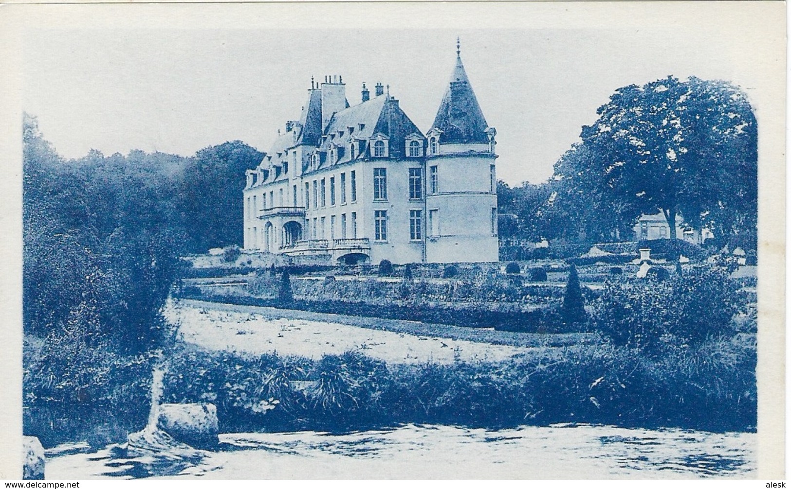 AUGERVILLE-la-RIVIÈRE - Le Château Pris Du Parc - Autres & Non Classés