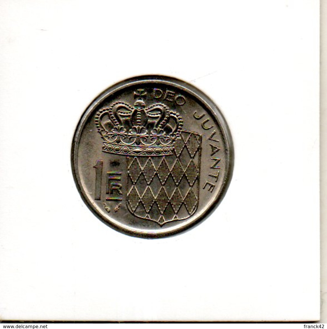 Monaco. Rainier III. 1 Franc 1976 - 1960-2001 Nouveaux Francs