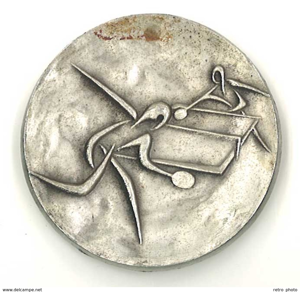 Médaille Métal Sport , Ping-Pong - Autres & Non Classés