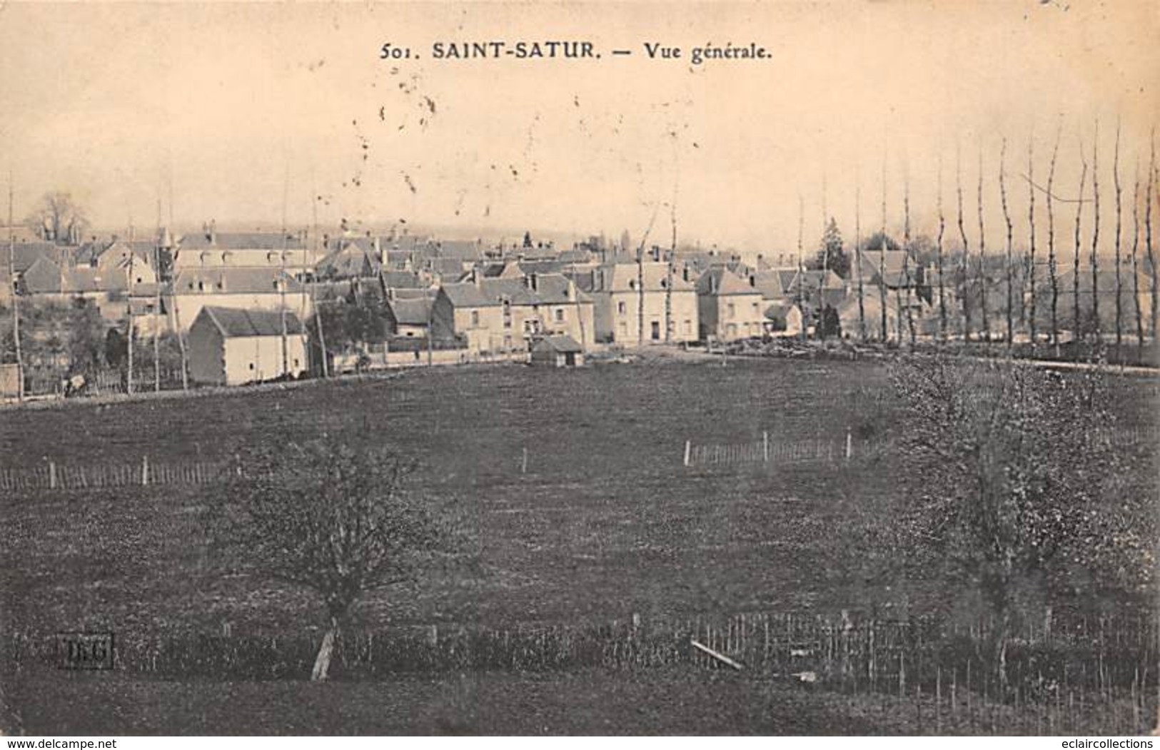 Saint Satur        18      Vue Générale        (voir Scan) - Saint-Satur