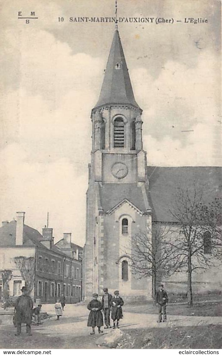 Saint Martin D'Auxigny        18     L'Eglise        (voir Scan) - Other & Unclassified