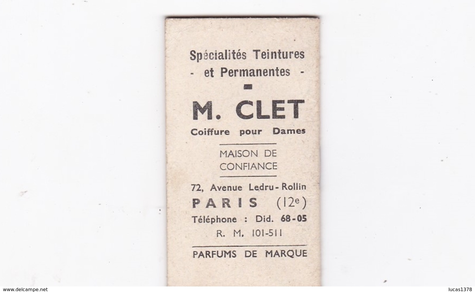 PETIT  ALMANACH POUR 1947 / CHATONS PUB COIFFEUR PARIS - Kleinformat : 1941-60