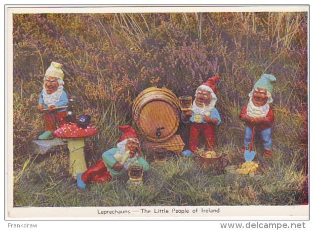 Postcard - Leprechauns - The Little People Of Ireland - Card No. 4000 - VG - Unclassified