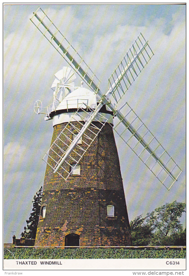 Postcard - Thaxted Windmill - Card No. C6314 - VG - Non Classés