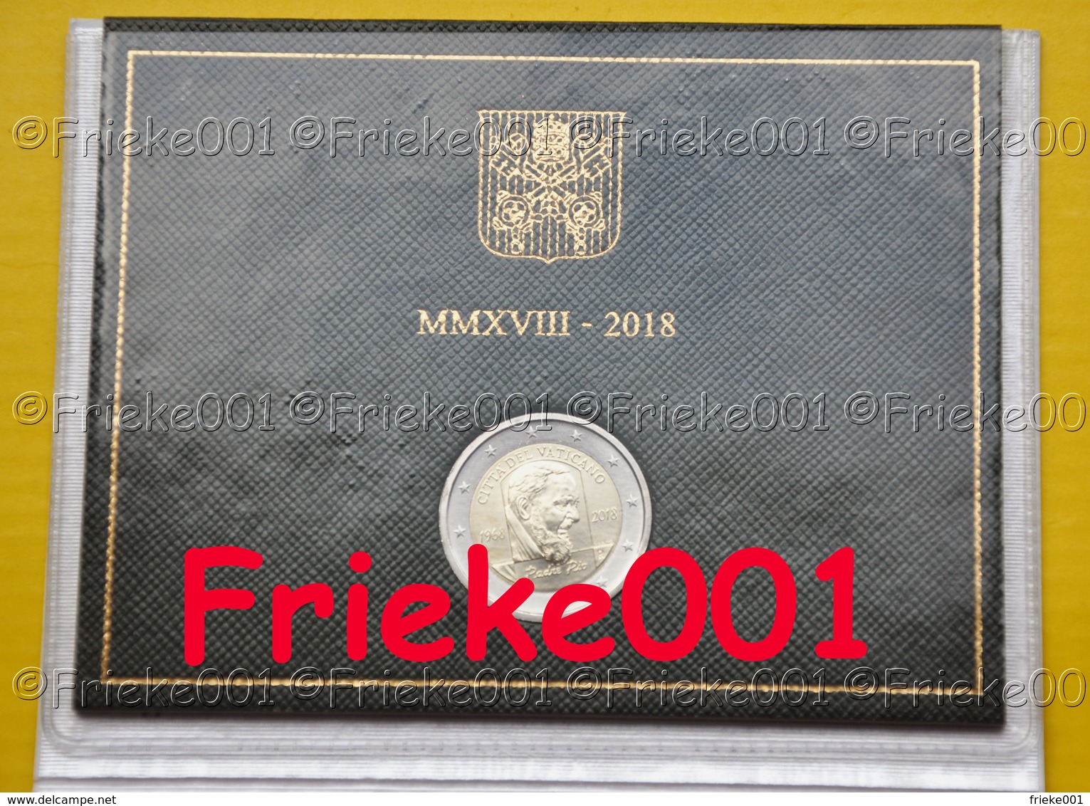 Vaticaan - Vatican - 2 Euro 2018 Comm In Blister.(Padre Pio) - Vaticano (Ciudad Del)