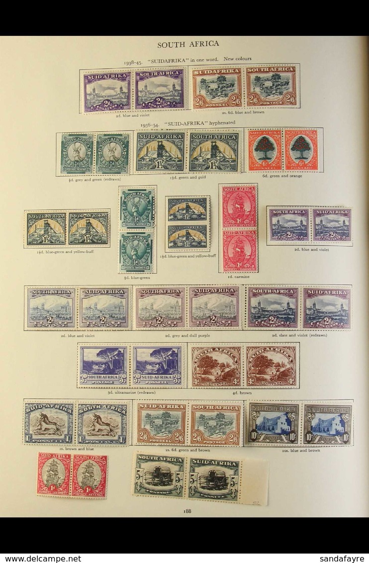 KGVI BRITISH COMMONWEALTH COLLECTION All Different Mint And Used Collection In SG "KING GEORGE VI" Printed Album, Genera - Sonstige & Ohne Zuordnung