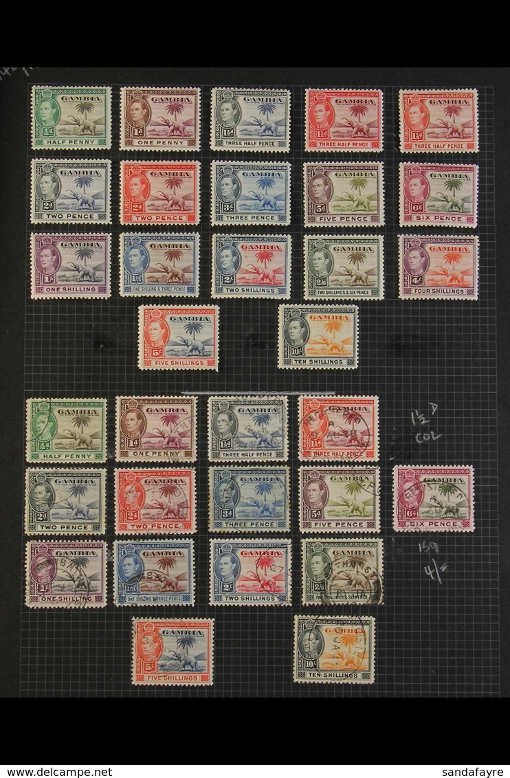 BRITISH AFRICA COLLECTION MINT & USED - Includes Some KGV, Mostly KGVI Plus Early Period QEII Issues, All Presented On A - Other & Unclassified