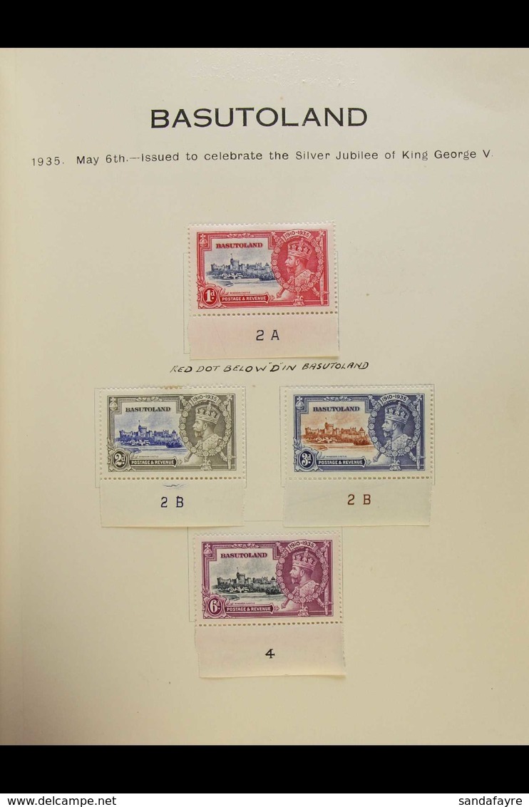 BRITISH COMMONWEALTH OMNIBUS ISSUES 1935 JUBILEE - Virtually COMPLETE Fine Mint Collection In A Dedicated Printed Album, - Altri & Non Classificati