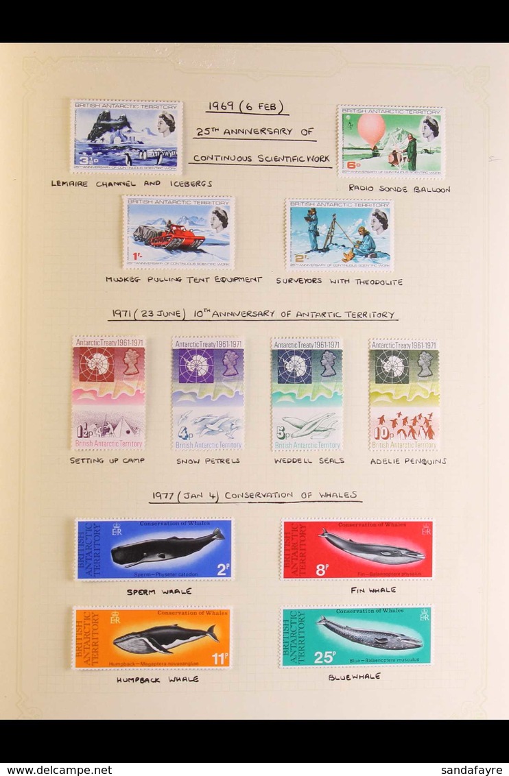 NEVER HINGED MINT BRITISH COMMONWEALTH COLLECTION Chiefly 1967-1976 All Different Commemorative And Topical Sets Housed  - Andere & Zonder Classificatie