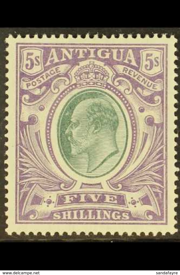 1903-07 5s Grey Green & Violet, SG 40, Very Fine Mint For More Images, Please Visit Http://www.sandafayre.com/itemdetail - Sonstige & Ohne Zuordnung