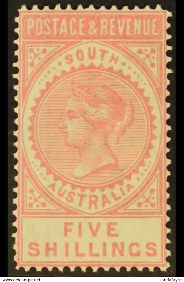 SOUTH AUSTRALIA 1886-96 5s Rose Pink Perf 11½, SG 196a, Very Fine Mint For More Images, Please Visit Http://www.sandafay - Autres & Non Classés