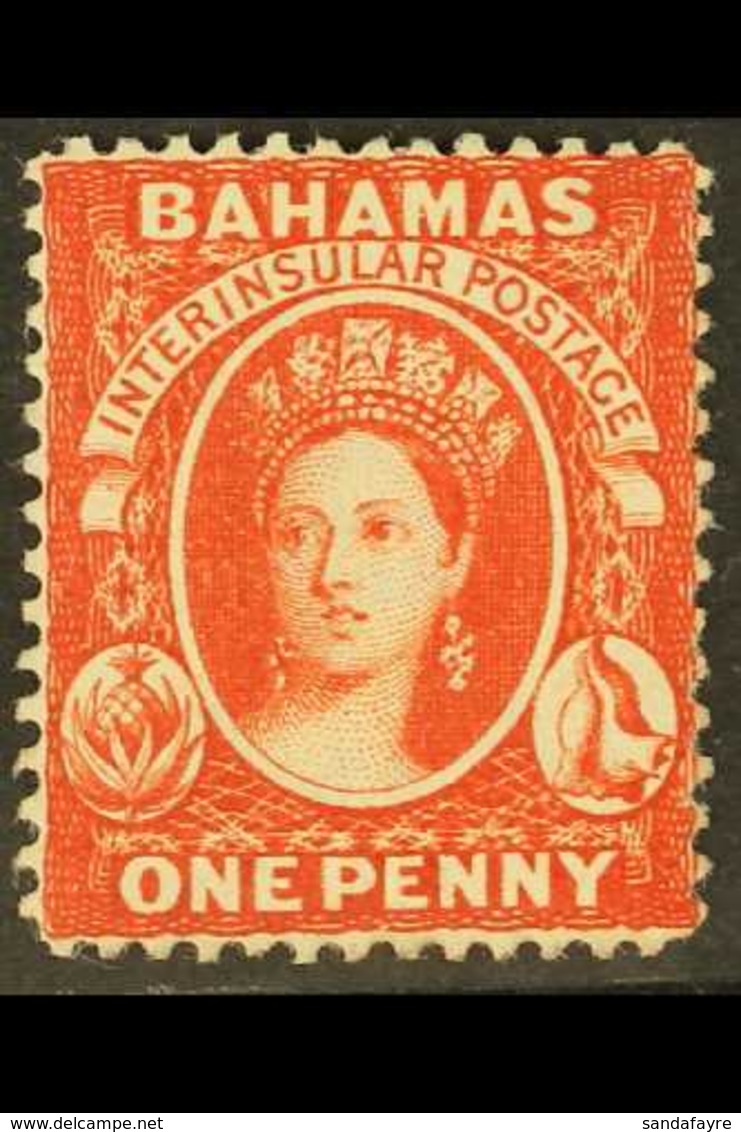 1882 1d Scarlet Vermillion, CA Wmk - Perf 14, SG 42, Mint With Large Part OG For More Images, Please Visit Http://www.sa - Otros & Sin Clasificación