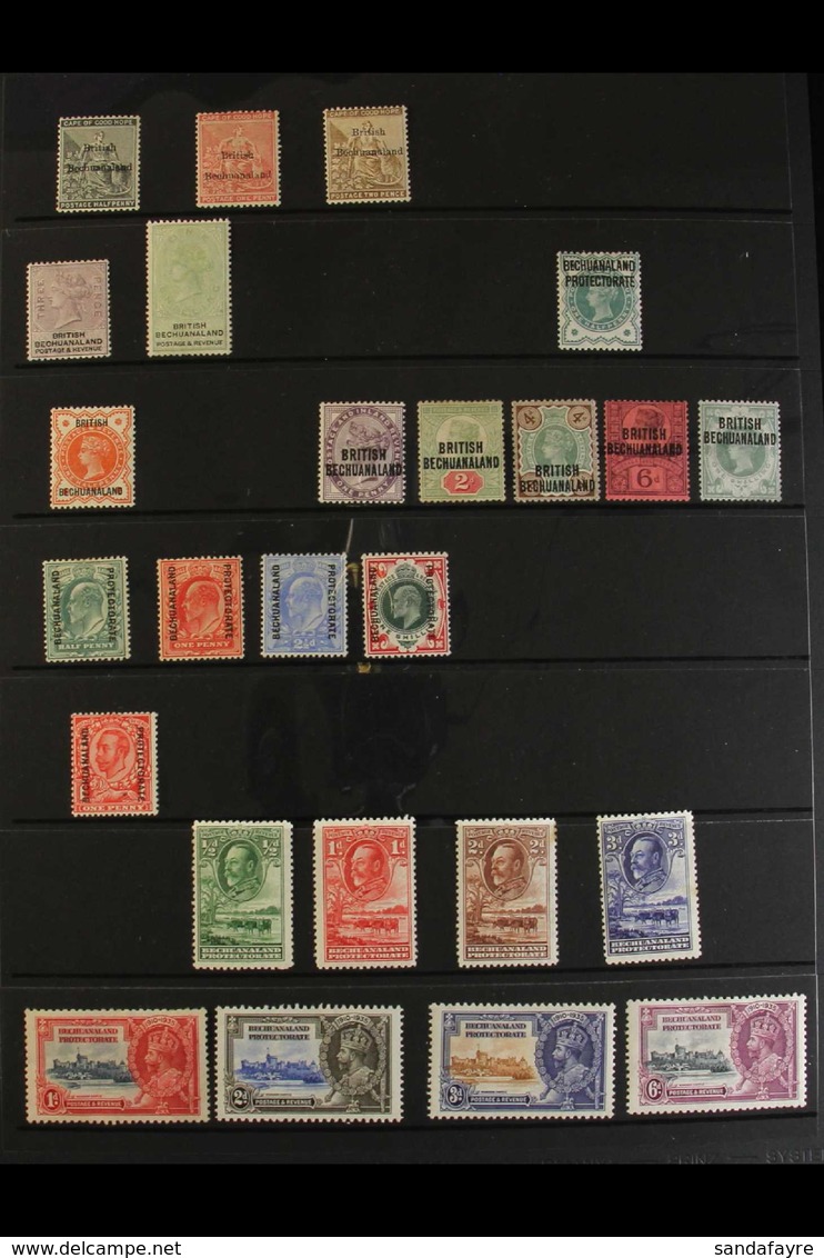 1885-1966 MINT COLLECTION Displayed On Stockleaves. With 1885-87 (wmk Anchor) Set To 2d, Later QV To 1s (2 Different), K - Andere & Zonder Classificatie