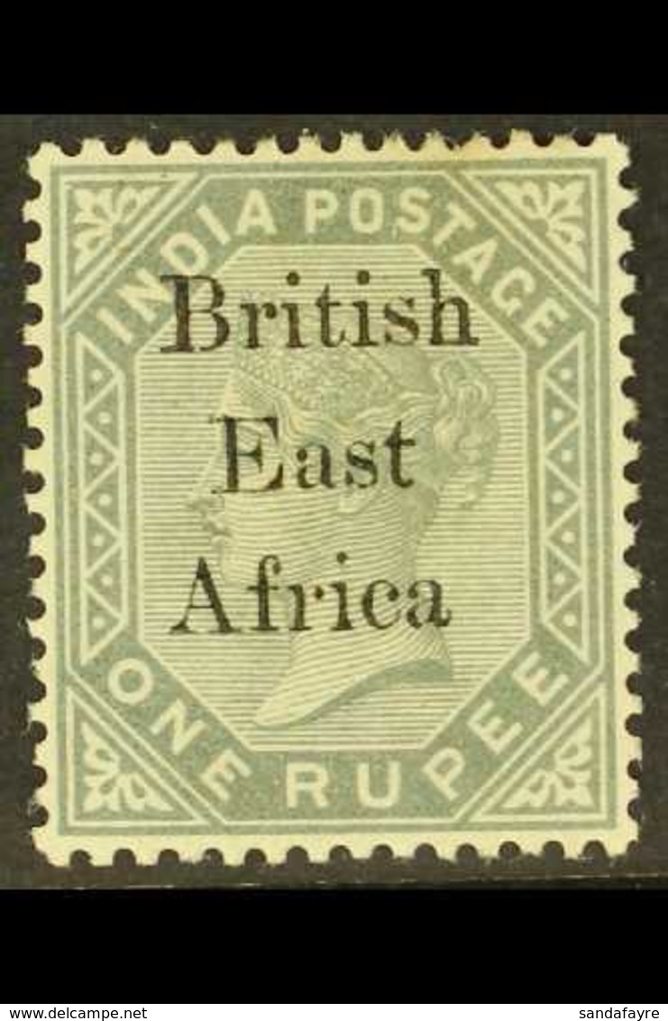 1895 1r Slate, SG 59, Fine Mint. For More Images, Please Visit Http://www.sandafayre.com/itemdetails.aspx?s=634989 - Afrique Orientale Britannique