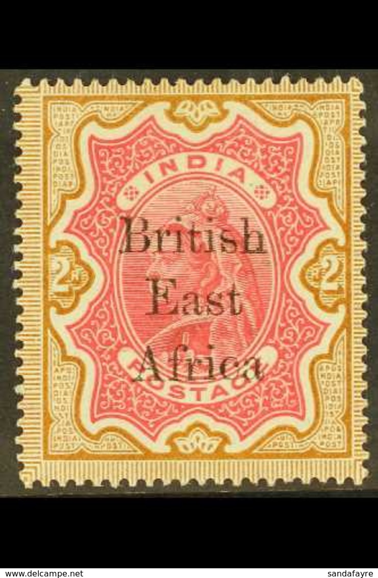 1895 2r Carmine And Yellow-brown, SG 61, Fine Mint. For More Images, Please Visit Http://www.sandafayre.com/itemdetails. - Britisch-Ostafrika