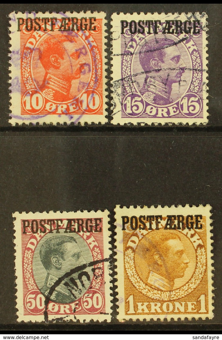 PARCEL POST 1919-20 Set, Mi 1/4, Fine Used (4 Stamps) For More Images, Please Visit Http://www.sandafayre.com/itemdetail - Autres & Non Classés