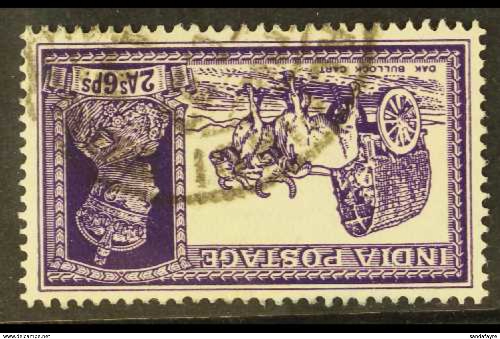 1937-40 2a6p Bright Violet With INVERTED WATERMARK, SG 252w, Very Fine Cds Used. For More Images, Please Visit Http://ww - Autres & Non Classés