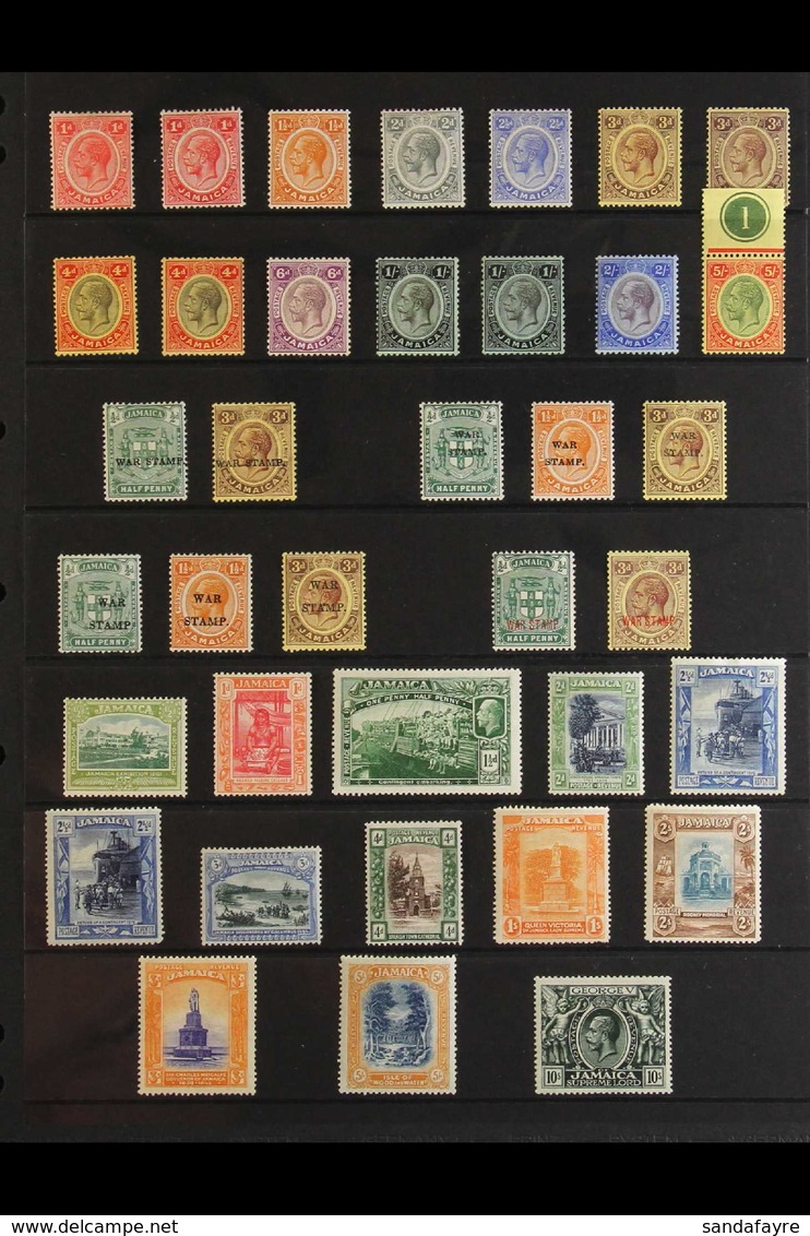 1912-49 ALL DIFFERENT MINT COLLECTION. An Attractive Very Fine Mint Collection, Mostly As Complete Sets, Presented On A  - Jamaïque (...-1961)