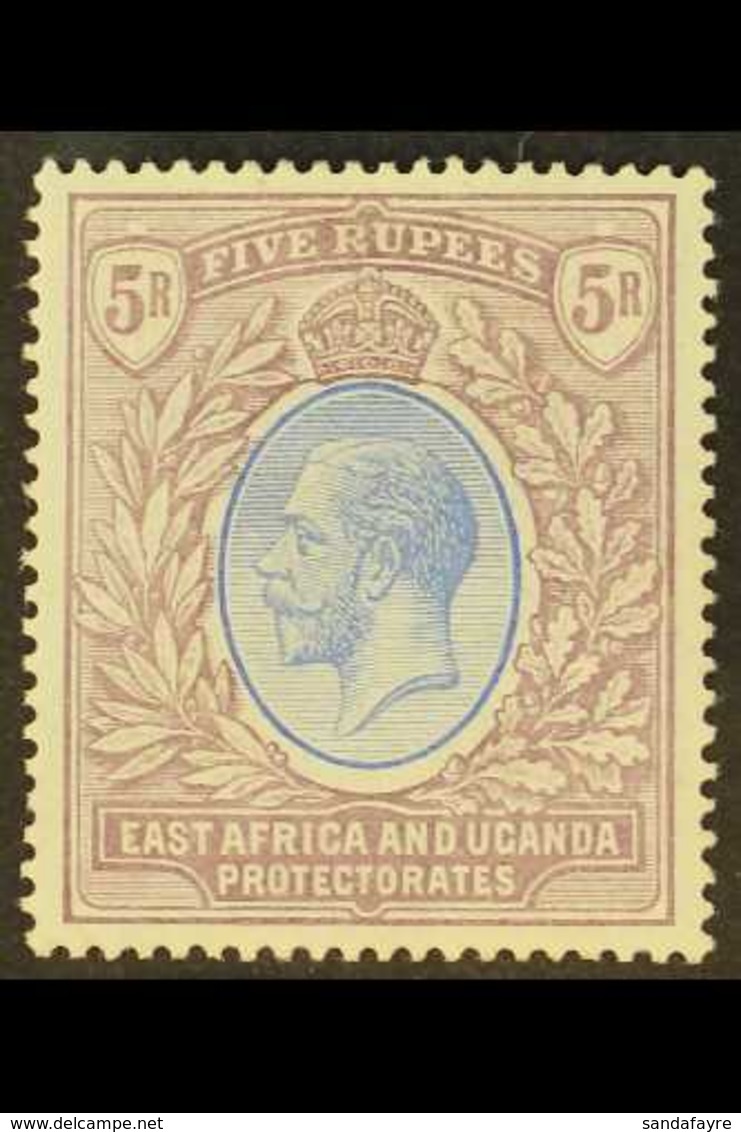 1912-21 5r Blue And Dull Purple, Watermark Multi Crown CA, SG 57, Fine Mint.  For More Images, Please Visit Http://www.s - Vide