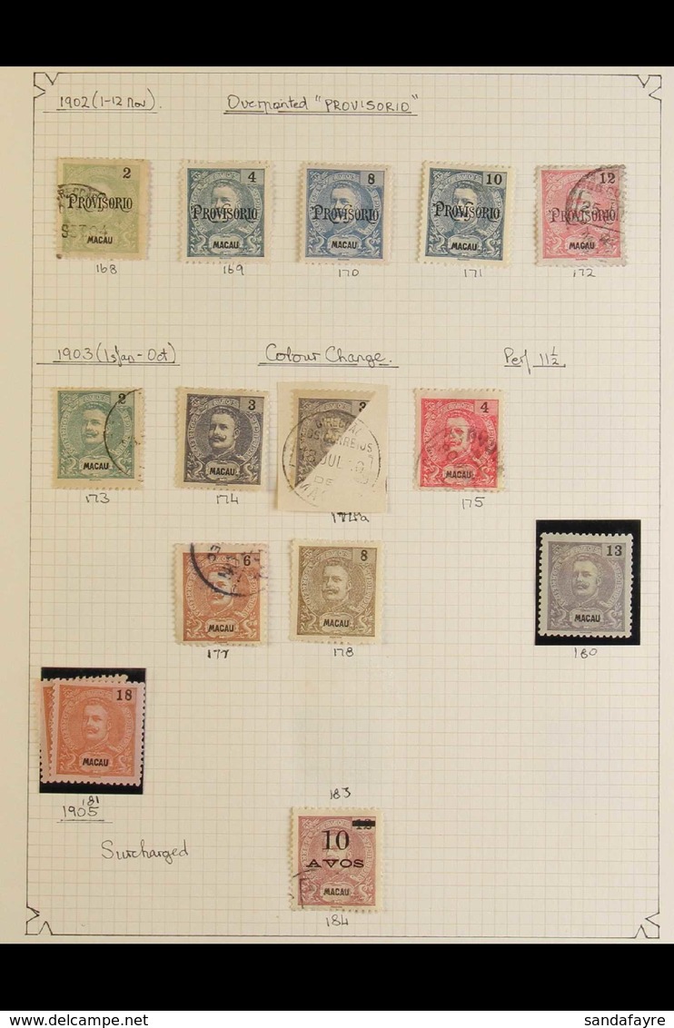 1894-1942 "OLD TIME" COLLECTION CAT. £2800+ Mint/unused And Used On Album Pages A Few Faults But Mainly Fine Condition.  - Sonstige & Ohne Zuordnung