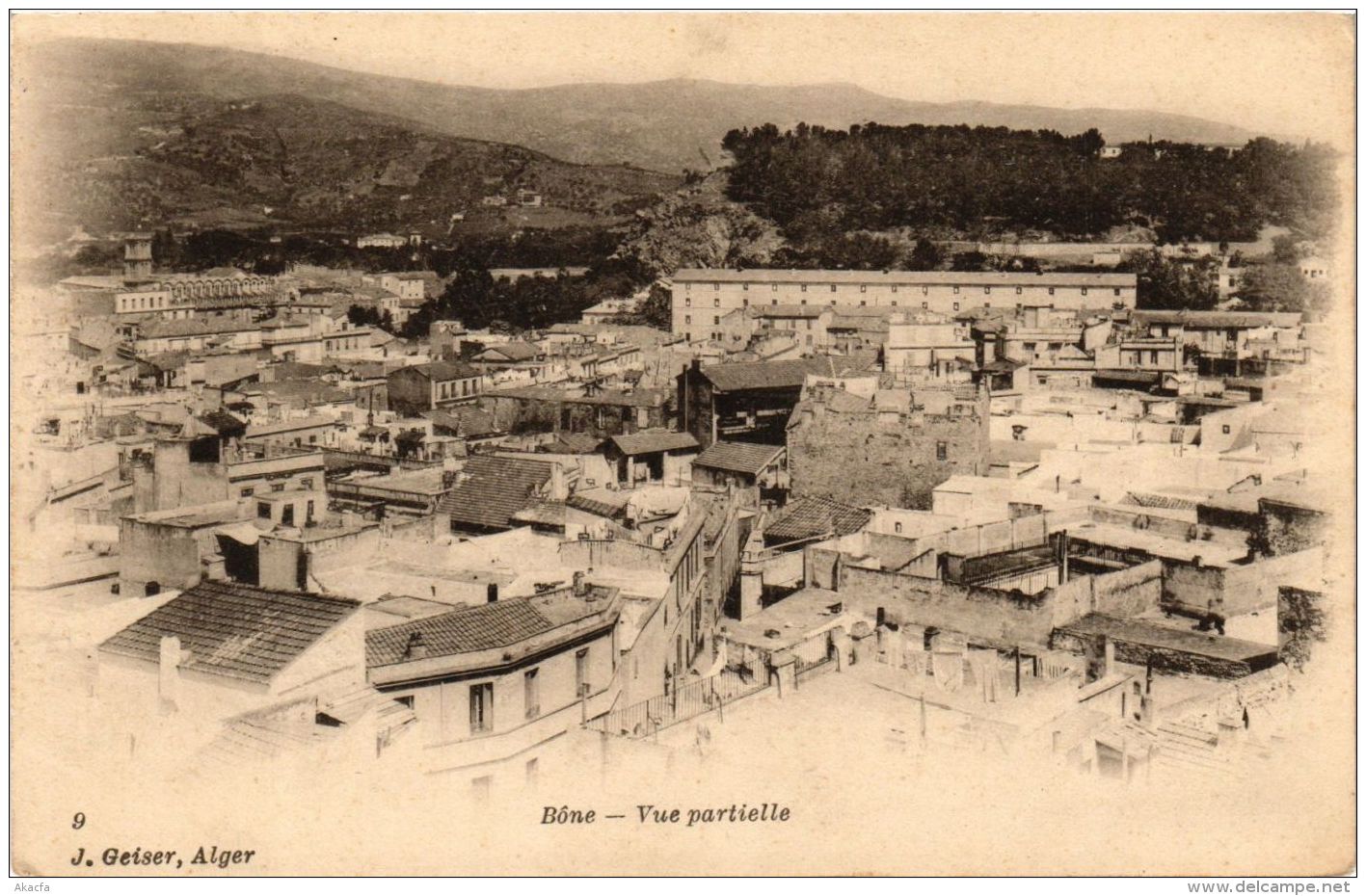 CPA Geiser 9; Bóne- Vue Partielle, ALGERIE (764034) - Annaba (Bône)