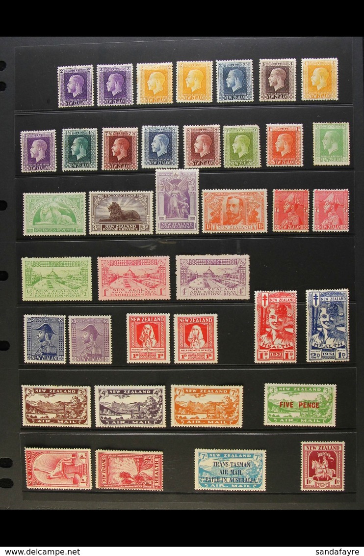 1915-34 ALL DIFFERENT MINT COLLECTION Includes 1915-30 King George V Most Values From 2d (both Colours) To 1s Incl Both  - Autres & Non Classés