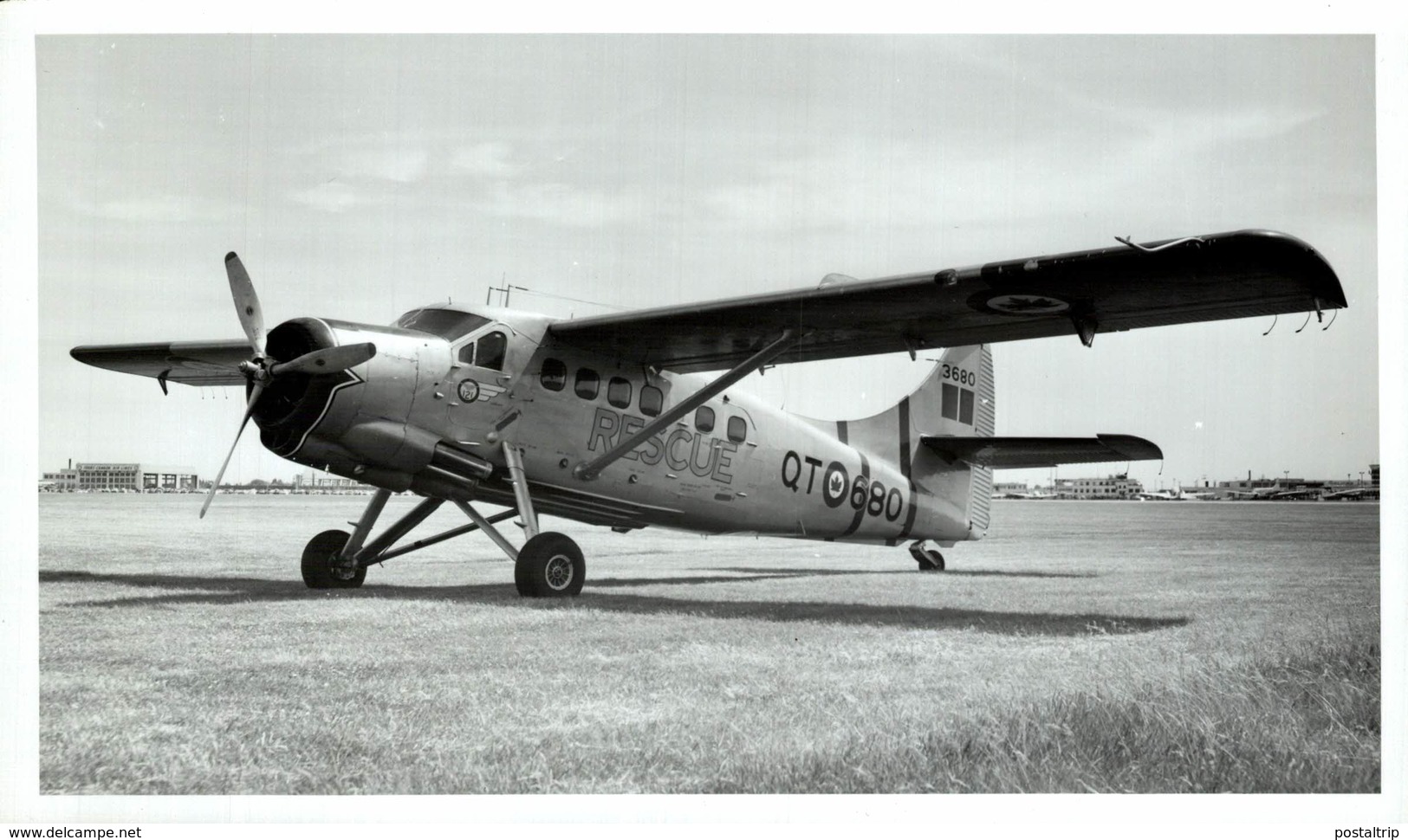 DHC 3 OTTER DE HAVILLAND AIRCRAFT OF CANADA +-  20 * 12 CM - Aviación