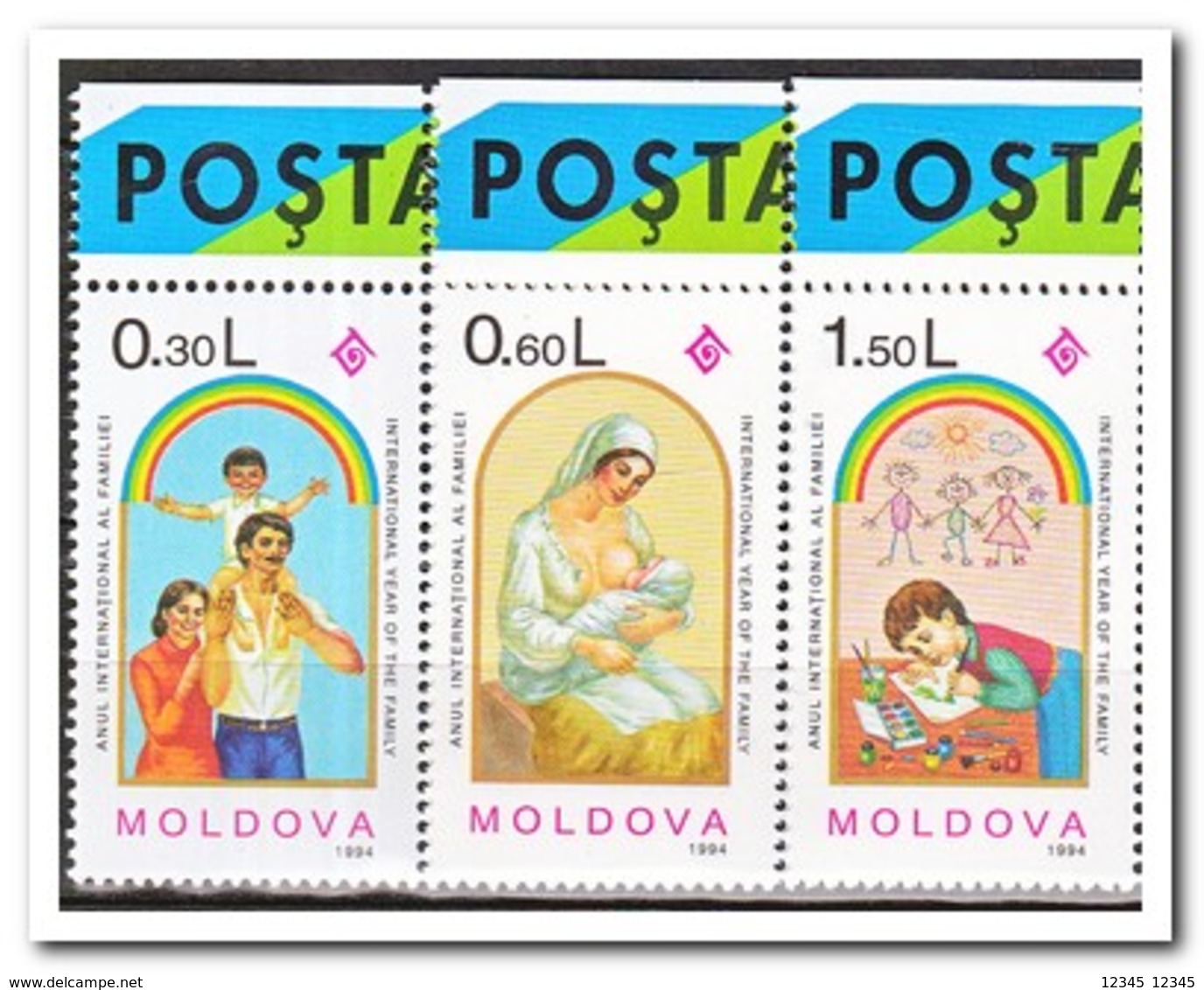 Moldavië 1994, Postfris MNH, International Year Of The Family - Moldavië