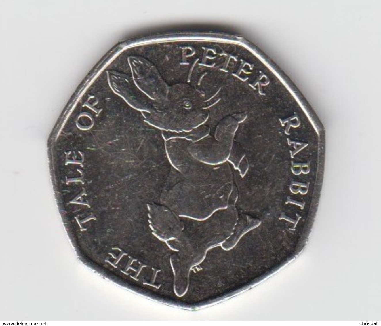 Great Britain UK 50p Coin Tale Of Peter Rabbit 2017 (Small Format) Circulated - 50 Pence