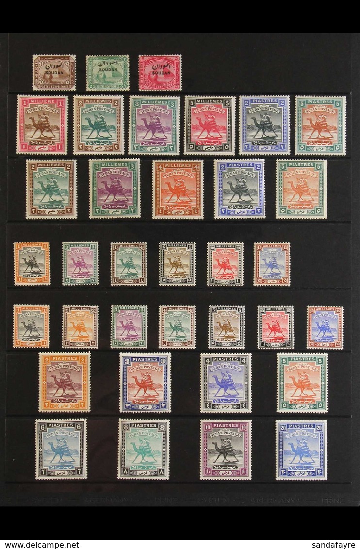 1897-1948 MINT ONLY COLLECTION. A Delightful Assembly Presented On Stock Pages, ALL DIFFERENT & Includes 1898 Range With - Soudan (...-1951)