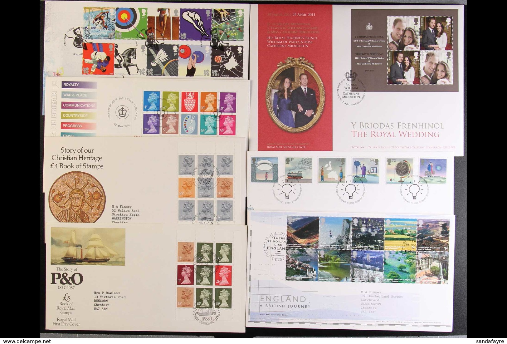 1971-2013 GIGANTIC ACCUMULATION. A Large Box Filled With Over A Thousand Commemorative FDC That Includes Illustrated Una - FDC