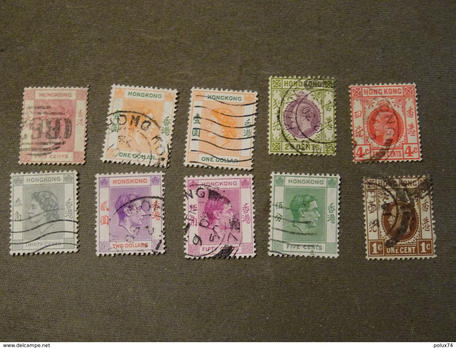 HONG-KONG  Classiques Stamps Anciens - Verzamelingen & Reeksen